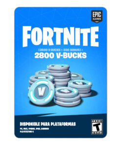 FORTNITE 2800 pavos