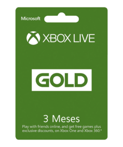 Membresía Xbox Live Gold 3 Meses