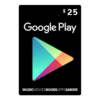 Google Play Gift Card 25$ USD
