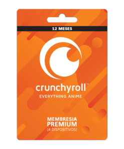 Suscripción Crunchyroll 12 Meses