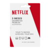 Suscripción Netflix Premium 3 Meses