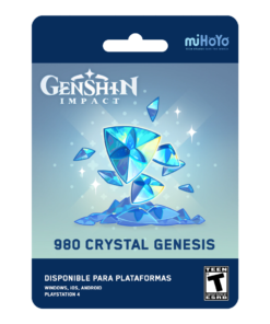 Genshin Impact 980 Genesis Crystals
