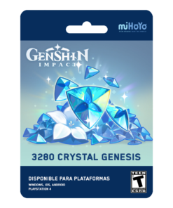 Genshin Impact 3280 Genesis Crystals