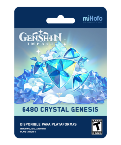 Genshin Impact 6480 Genesis Crystals