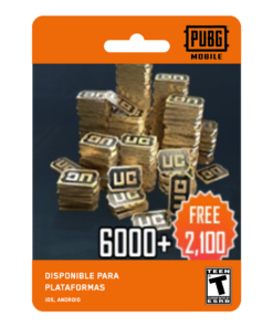 PUBG Mobile 8100 UC