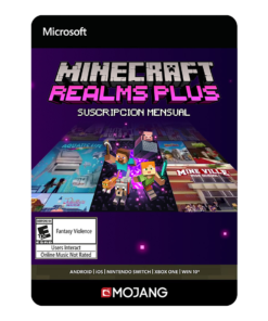 Minecraft Suscripción Realms Plus