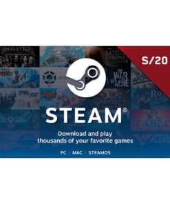 Tarjeta STEAM 20 Soles